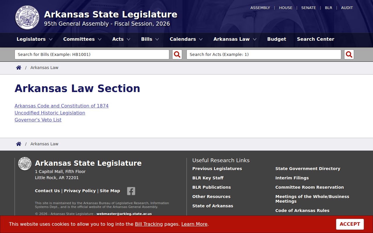 Arkansas law governing Lafayette County criminal case access